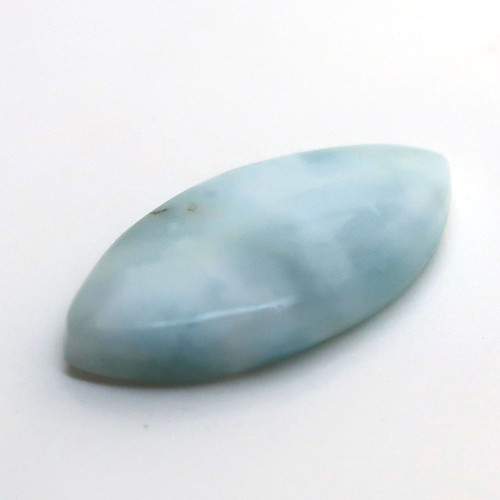 Kabošon výběrový larimar slza 22mm — foto 3