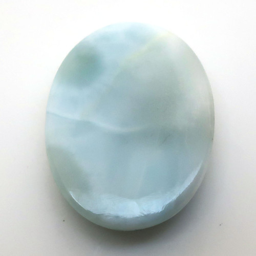 Kabošon výběrový larimar ovál 20,0mm — foto 4