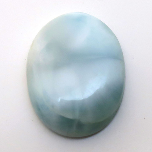 Kabošon výběrový larimar ovál 20,0mm — foto 2