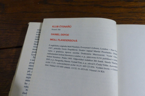 Moll Flandersová, Daniel Defoe — foto 3