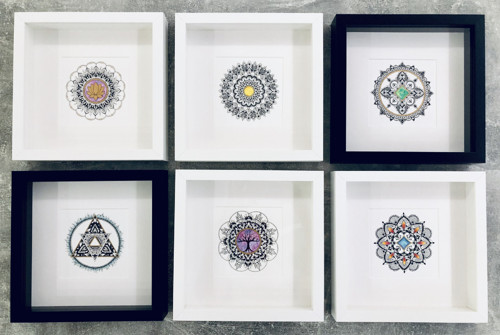 Teplo, mandala, originál — foto 5