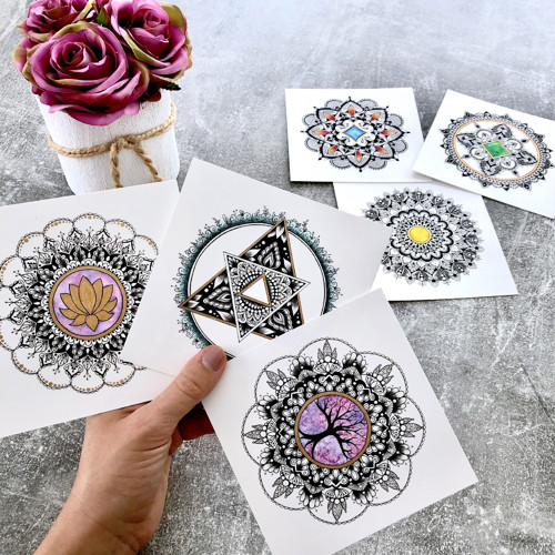 Teplo, mandala, originál — foto 4
