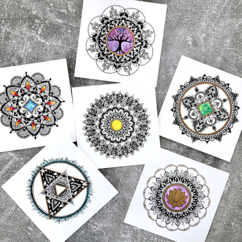 Teplo, mandala, originál — foto 3
