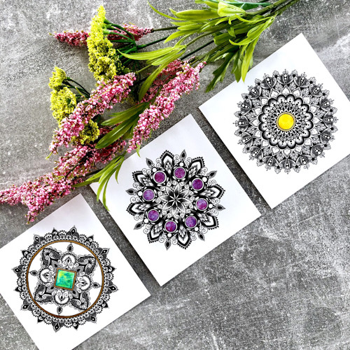 Teplo, mandala, originál — foto 2