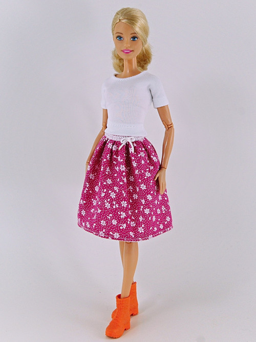Barbie - Sukně růžová — foto 2