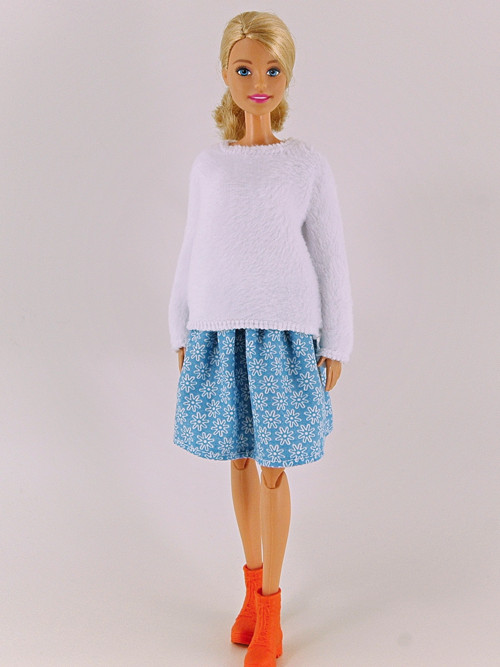 Barbie - Sukně modrá — foto 2