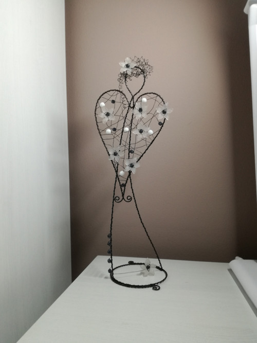 Anděl drátovaný 34cm — foto 5