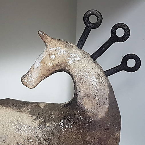 Keramika raku, Horse — foto 5