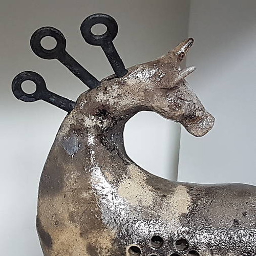 Keramika raku, Horse — foto 4