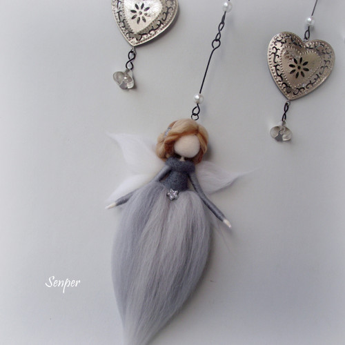 Vánoční závěs s vílou — foto 2