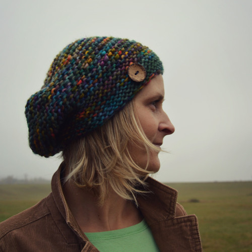 Merino čapka s knoflíkem — foto 4