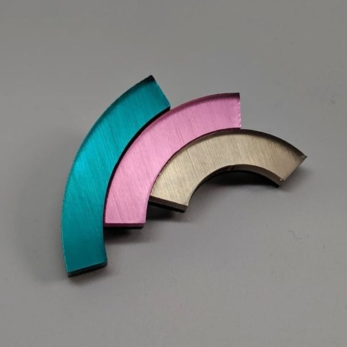 Rainbow - Teal / Brož — foto 2