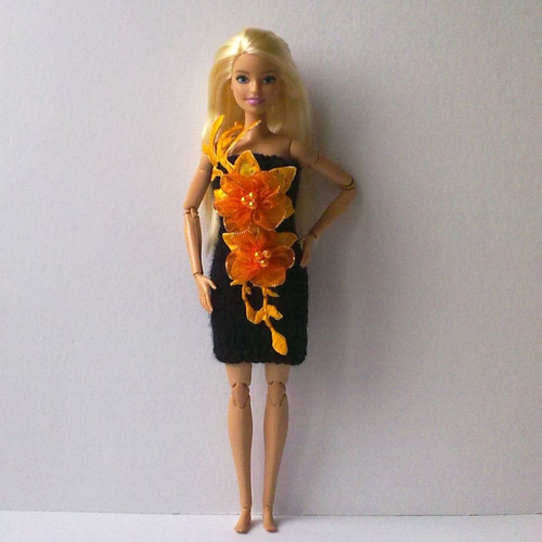 Oblečky pro Barbie - elegantní šaty — foto 3
