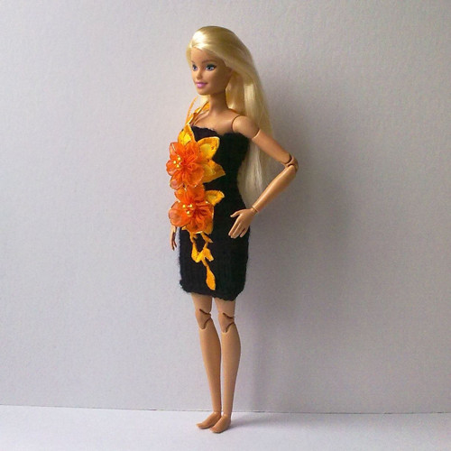 Oblečky pro Barbie - elegantní šaty — foto 2