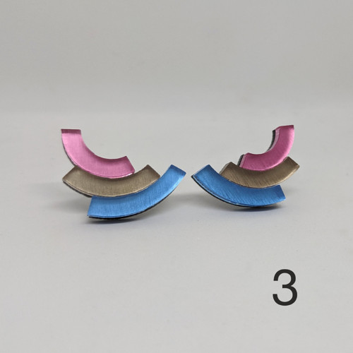 Rainbow - Pearl / Náušnice — foto 5