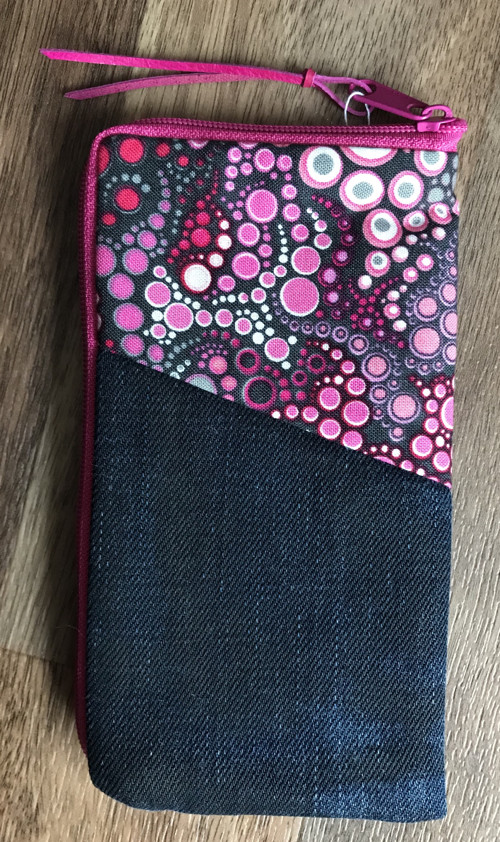 Obal na mobil - bublinky, džínovina — foto 3