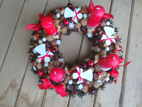 Advent přírodní s andílky — foto 2