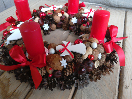 Advent přírodní s andílky — foto 5