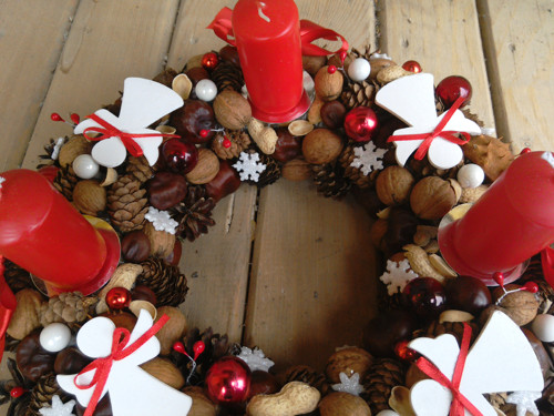 Advent přírodní s andílky — foto 6