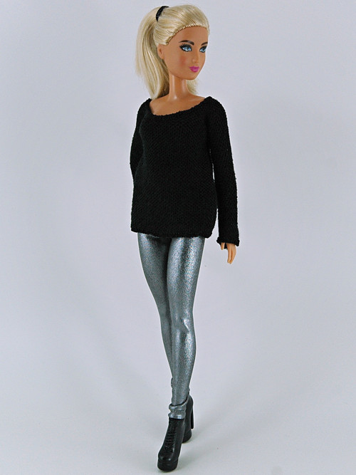 Barbie - Svetr černý — foto 2