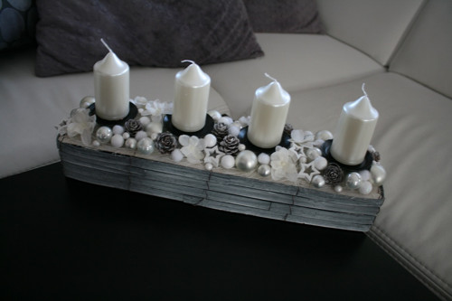 Adventní štola do bíla — foto 2