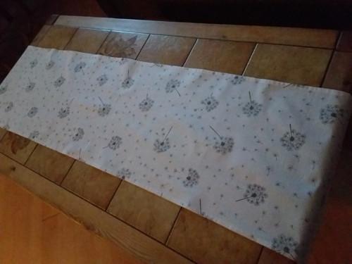 Ubrus chmýří na bílém — foto 3