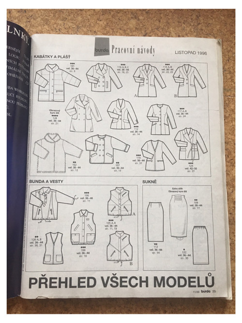Burda listopad 1996 — foto 2