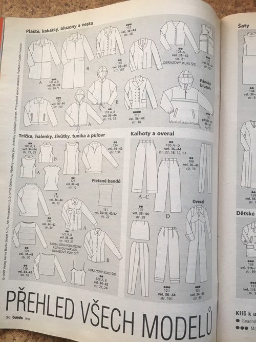 Burda - srpen 1999 — foto 3