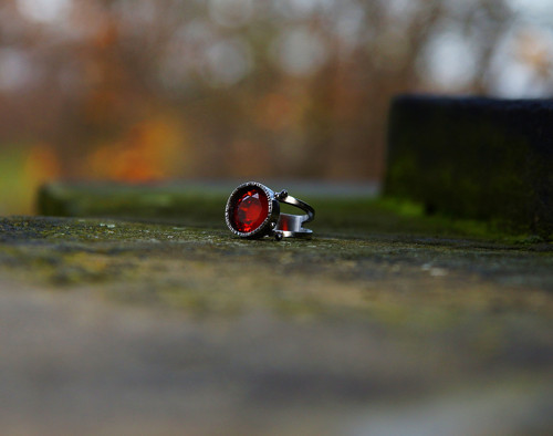 Nerezový prsten ..." Red queen " — foto 3