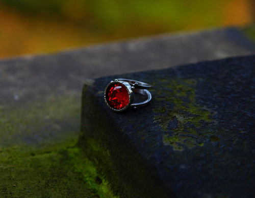 Nerezový prsten ..." Red queen " — foto 5