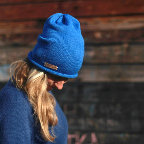 Hutschka modrá 100% MERINO — foto 4