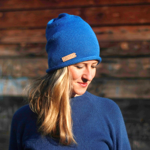 Hutschka modrá 100% MERINO — foto 2
