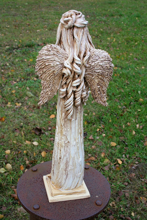 Bílý anděl 55cm — foto 2