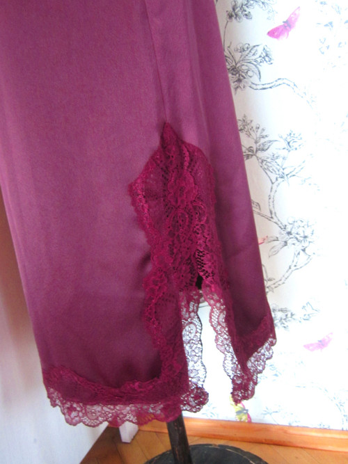Sukně violet&krajka, větší — foto 4