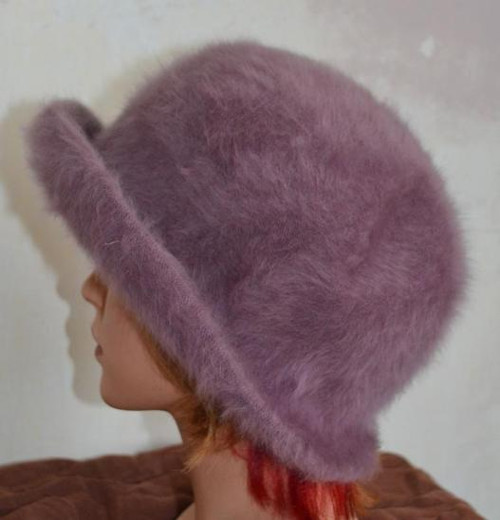 Original Vintage! Modelový Angora Klobouk - Mayser — foto 3