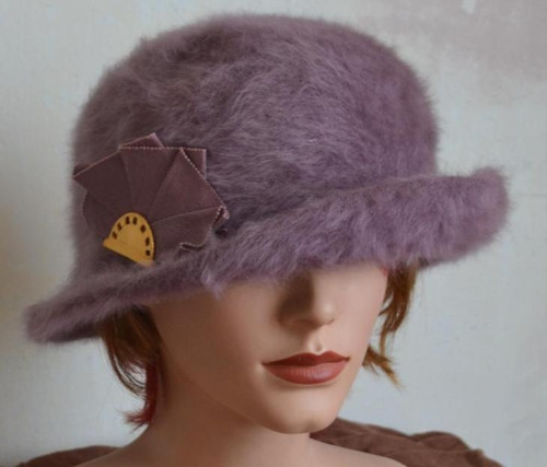 Original Vintage! Modelový Angora Klobouk - Mayser — foto 4