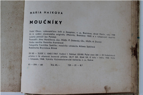 MOUČNÍKY M.Hajková 1968 — foto 3