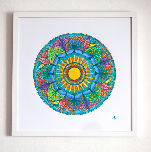 Mandala (stromo-sluncová) — foto 2