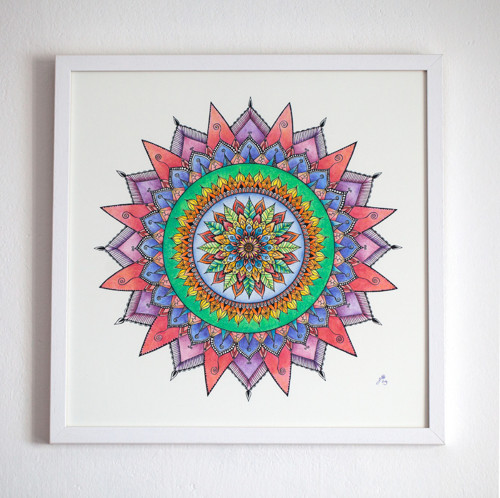 Mandala (královská duhovka) — foto 2