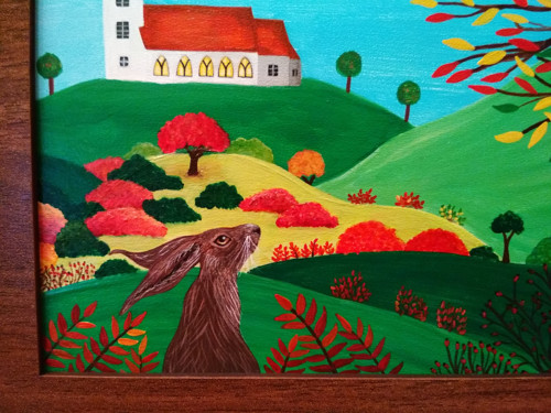 Podzim 16x16 s rámečkem — foto 4