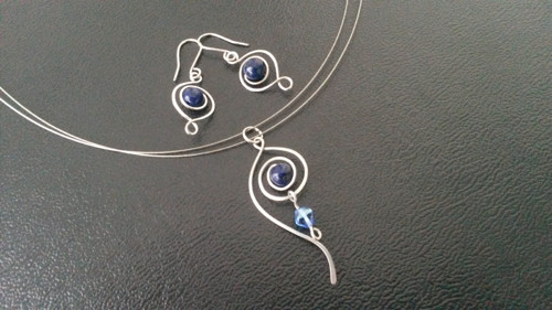 Soupravička s lapis lazuli — foto 2