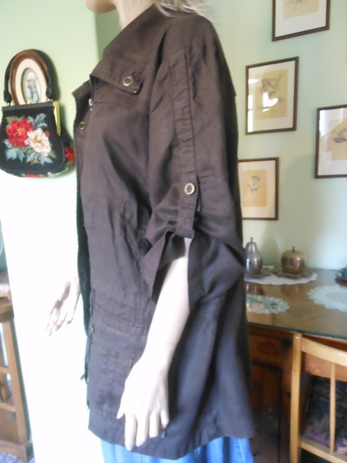 Plátěná, lněná bunda, vel.50 — foto 3