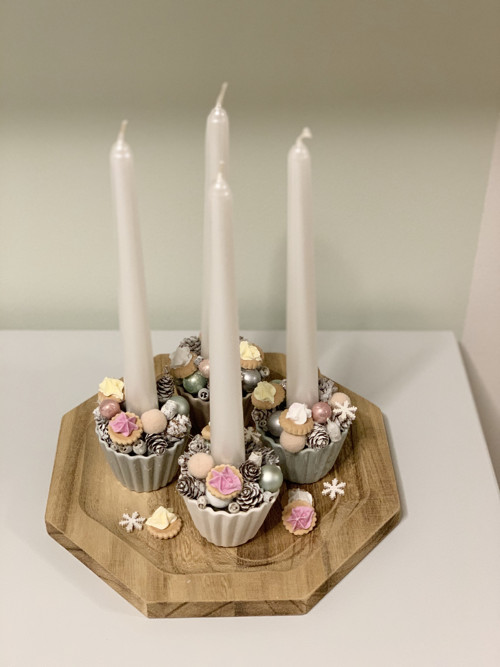 Adventní dekorace CupCakes — foto 5