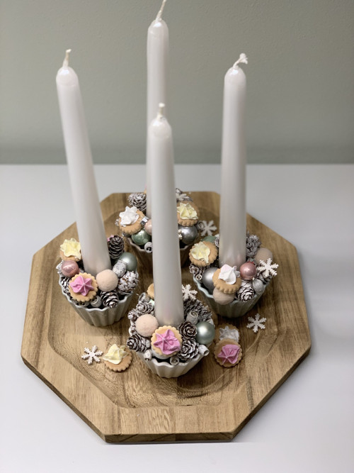 Adventní dekorace CupCakes — foto 2