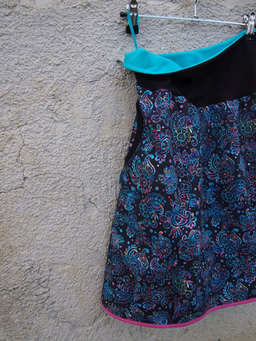 Kashmir/Zanzibar black ... suknička L — foto 3