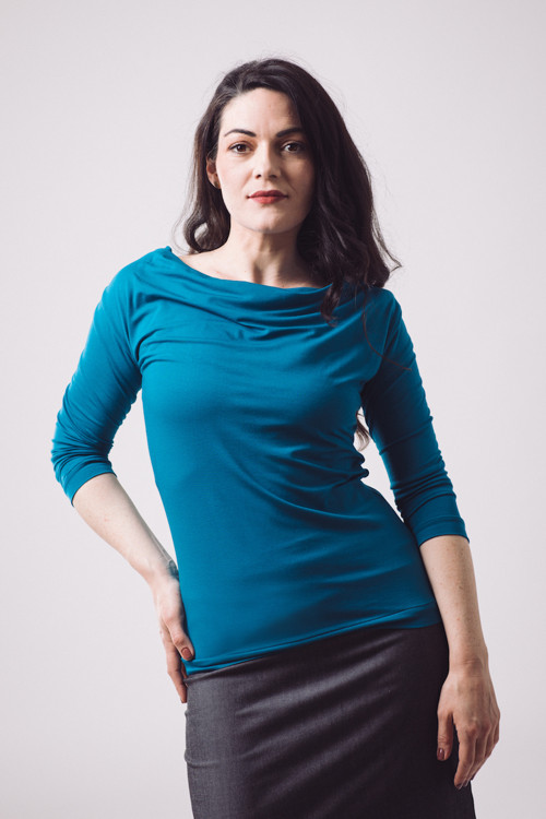 MELISSA triko 3/4 rukáv bílá — foto 6