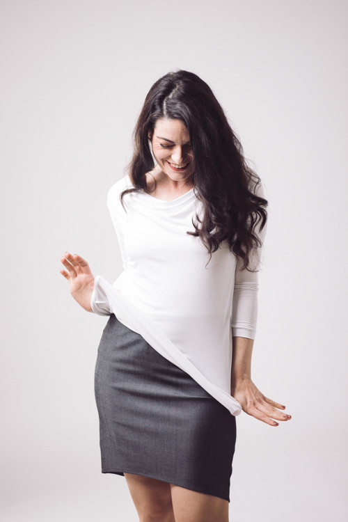 MELISSA triko 3/4 rukáv bílá — foto 3