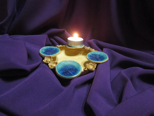 Miniadvent IV. (adventní svícen) — foto 2