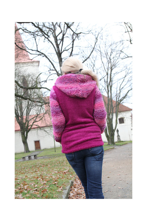Originál svetro-mikina "Agáta" — foto 3