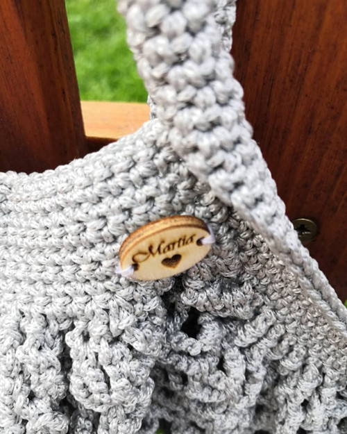 Háčkovaná Taška Síťovka — foto 2